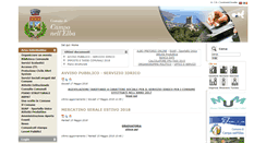 Desktop Screenshot of comune.camponellelba.li.it